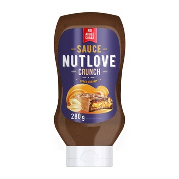 Allnutrition Nutlove Sauce Crunch, smak orzechowo-czekoladowy, 280 g