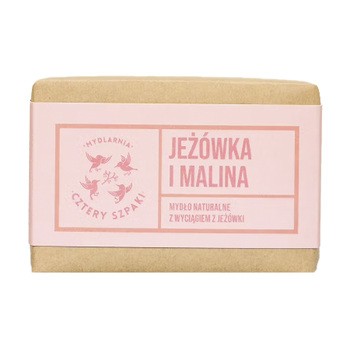 Mydlarnia 4 Szpaki, Jeżówka i Malina, naturalne mydło w kostce, 110 g