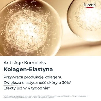 Eucerin Hyaluron Filler+Elasticity, różany krem na dzień SPF 30, 50 ml