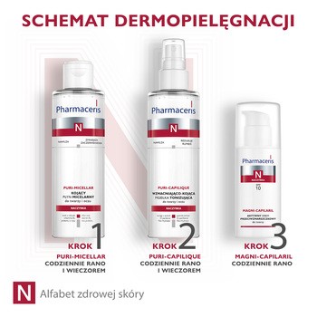 Pharmaceris N Magni-Capilaril, aktywny krem przeciwzmarszczkowy, SPF 10, 50 ml