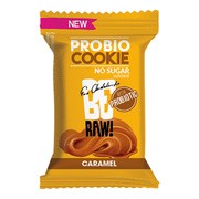 BeRaw! Probio Cookie Carmel, karmelowe ciasteczko probiotyczne, 18 g