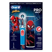 Oral-B, Pro KIds 3+, Spider-Man, szczoteczka elektryczna + etui