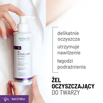Sylveco Dermo Naczynka, żel oczyszczający do twarzy, 200 ml