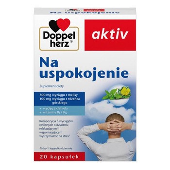 Doppelherz aktiv Na uspokojenie, kapsułki, 20 szt.