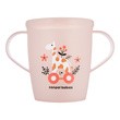 Canpol Babies, kubek otwarty z uchwytami Toys, 250 ml, koralowy, 1 szt.