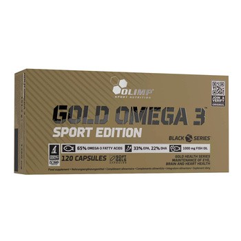 Olimp Gold Omega 3 Sport Edition, kapsułki, 120 szt.