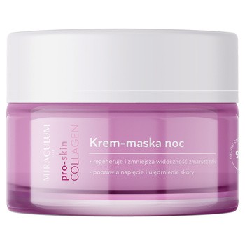 Miraculum Pro-Skin Collagen, krem - maska na noc, 50 ml