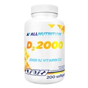 Allnutrition D3 2000, kapsułki, 200 szt.