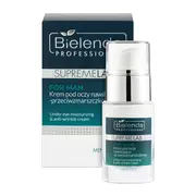 Bielenda Professional SupremeLab For Man, krem pod oczy nawilżająco-przeciwzmarszczkowy, 15 ml