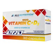 Allnutrition Vitamin C 1000 + D3, kapsułki, 30 szt.