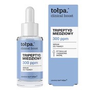 Tołpa clinical boost, tripeptyd miedziowy 300 ppm, skoncentrowane serum regenerujące do twarzy, 30 ml