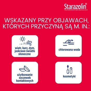 Starazolin, (0,5 mg/ml), krople do oczu, 2 x 5 ml
