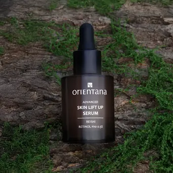 Orientana, serum ujędrniające na noc, reishi i 0,5% retinol H10, 30 ml