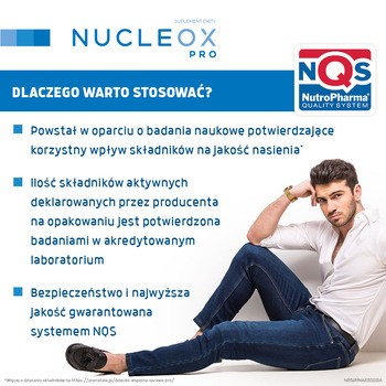 Nucleox PRO, kapsułki, 30 szt. + saszetki, 30 szt.
