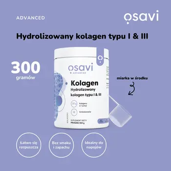 Osavi Kolagen Typu I i III, proszek, 600 g