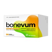 Bonevum, 600 mg + 400 IU, tabletki powlekane, 90 szt.