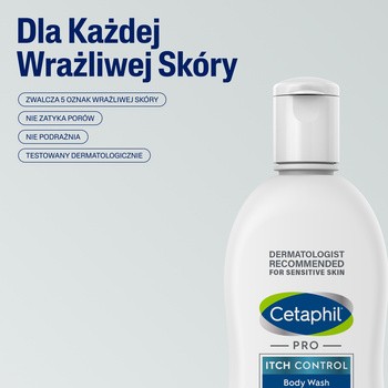 Cetaphil PRO Itch Control, emulsja do mycia, 295 ml