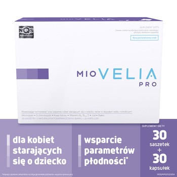 Miovelia PRO, kapsułki, 30 szt. + saszetki, 30 szt.