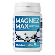 Erbafarm MagnezMax Cytrynian, tabletki, 30 szt.
