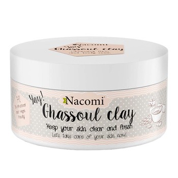 Nacomi, glinka ghassoul, maska oczyszczająca, 94 g