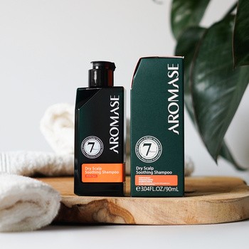 Aromase, szampon kojący do suchej i wrażliwej skóry głowy, 90 ml