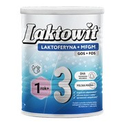 Laktowit Laktoferyna+MFGM 3, produkt w proszku na bazie mleka dla dzieci po 1. roku życia, 400 g