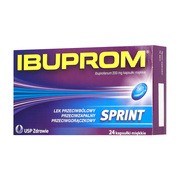 Ibuprom Sprint Caps, 200 mg, kapsułki miękkie, 24 szt.