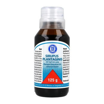 Ziołowa Tradycja Syrop z babki lancetowatej, 674 mg/5 ml, syrop, 125 g
