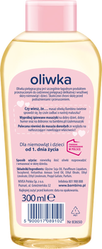 Bambino, oliwka dla niemowląt i dzieci, 300 ml