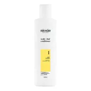 Nioxin System 1 Scalp + Hair Conditioner, odżywka wzmacniająca włosy naturalne, lekko przerzedzone, 300 ml