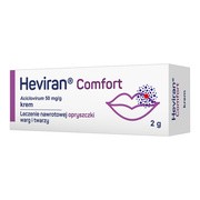 Heviran Comfort, 50 mg/g, krem, 2 g, tuba