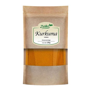 Ziółko, kurkuma mielona, 250 g
