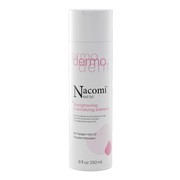 Nacomi Next LVL Dermo, szampon do włosów wzmacniający & rewitalizujący, 250 ml