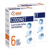 Zestaw 2x DOZ Product Codonet siatka elastyczna opatrunkowa, 6, 1 szt.