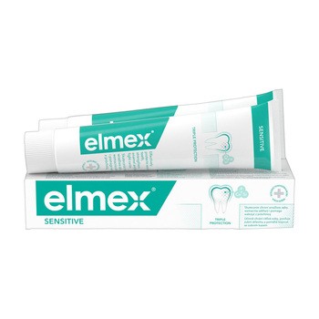 Elmex Sensitive, pasta do zębów, 75 ml x 2
