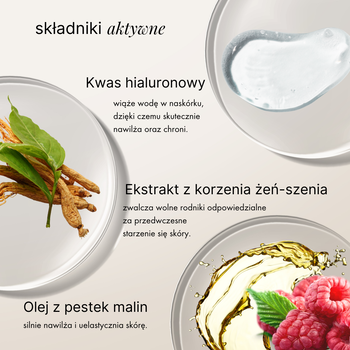 Mokosh regenerujący krem do twarzy anti-pollution, malina mini, 15 ml