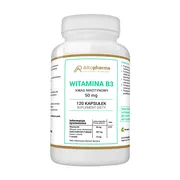 Alto Pharma Witamina B3 Kwas Nikotynowy 50 mg, kapsułki, 120 szt.