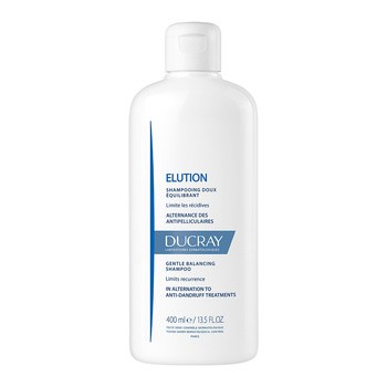 Ducray Elution, szampon przywracający równowagę skórze głowy, 400 ml