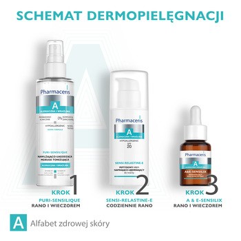 Pharmaceris A Sensi-Relastine-E, peptydowy krem napinająco-ujędrniający, SPF 20, 50 ml