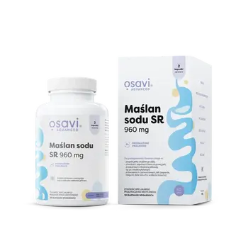 Osavi, Maślan sodu SR 960 mg, kapsułki, 120 szt.