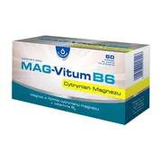 MAG-Vitum B6, tabletki do ssania lub połykania, smak miętowy, 60 szt.