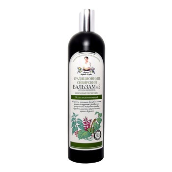 Receptury Babuszki Agafii, balsam do włosów nr 2, propolis brzozowy, 550 ml