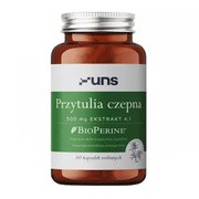 Uns Przytulia czepna + Bioperine, kapsułki, 60 szt.