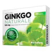 Erbafarm Ginkgo Naturale, tabletki, 60 szt.