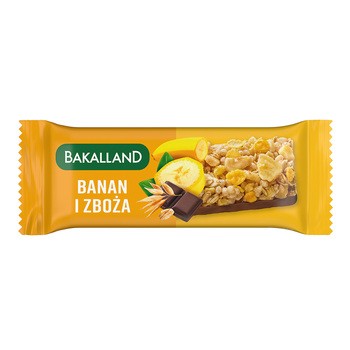 Bakalland Ba!, Banan i zboża, baton zbożowy, 40 g