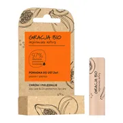 Gracja Bio, pomadka do ust 2w1, ochronno-pielęgnacyjna, papaja, 5 g