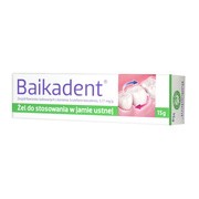 Baikadent, 5,77 mg / g, żel do stosowania w jamie ustnej, 15 g