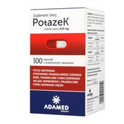 Potazek, kapsułki o zmodyfikowanym uwalnianiu, 100 szt.