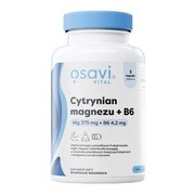 Osavi Cytrynian Magnezu + B6, kapsułki wegańskie, 90 szt.