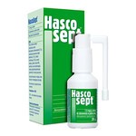 Hascosept, 1,5 mg/g, aerozol do stosowania w jamie ustnej, 30 g